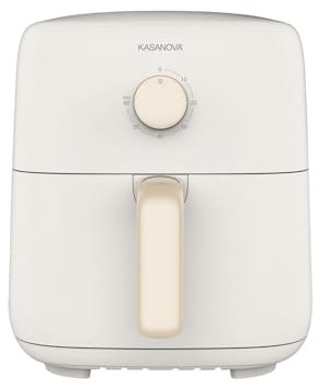 KASANOVA Friggitrice ad aria 4,2 L 1400 W, Friggitrice Senza Olio, friggitrice ad aria 4 litri, perfetta fino a 4 persone