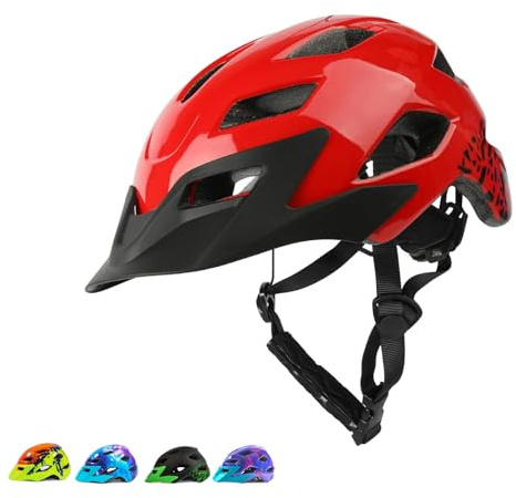 Ckorison Casque de vélo pour enfant réglable et léger pour enfants de 3 à 5 à 8 à 13 ans