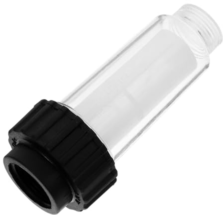HEMOTON High Pressure Washer Water Filter with Easy Clean Screen Sediment Strainer for Garden Hose Inlet Reusable Attachment for Pressure Washer Pump Protection and Efficient Debris