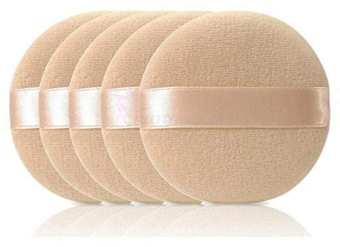 MWBLN Éponge de maquillage,5pcs/set Soft Sponge Round Shape Face Makeup Powder Concealer Foundation Blush Cosmetics Puff,Beauty Tools Women Make Up Sponge 5pcs