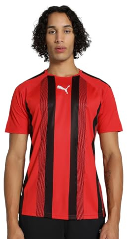 Puma Teamliga Striped Jersey Shirt, Puma Red-Puma Black-Puma White, 3XL Hombre