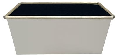 EUROTINS Large Commercial Bakery Bread Loaf Tin 1200gm Single Non-Stick