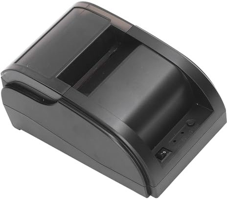 YWBL-WH USB-Belegdrucker, Restaurant-POS-Thermodrucker USB-Belegdrucker Automatisches Schneiden für Einzelhandelsrestaurants, Belegdrucker (EU-Stecker)