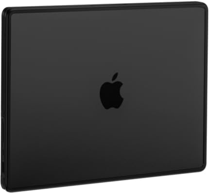 GPXIIZ Hülle Kompatibel mit MacBook Pro 14 Zoll M5 M4 M3 M2 M1 Pro/Max 2026 2025-2021 [Bruchsichere TPU-Ecken] Schutzhülle Kratzfest Hartschale Case für Mac Pro 14,2, Mattschwarz