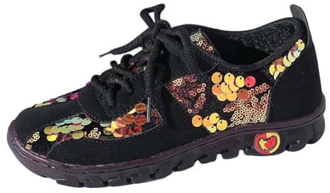 con. Glitter Scarpe con Paillettes Scarpe Nere Donna Sneakers Rosse Campus Glamour Pelle Bianche Basse Platform da Ginnastica Decorative Invernali Eleganti Alte Basculanti Luccicanti 43 Glitterate