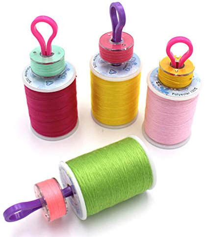Supvox Bobbin Buddies 30PCS Spulenhalter Buddies Tread Clips Nähmaschine Zubehör für Thread Spool Organizing