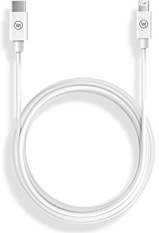 Wicked Chili USB-C auf Lightning Kabel (1m) kompatibel mit iPhone 14, 13, 12 (Pro, Max, Plus, Mini), SE 2020, 11 Pro Max, 11 Pro, 11, XR, XS Max, XS und iPad 8 - Fast Charge Ladekabel MFi
