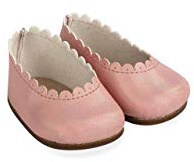 Arias Set Zapatos Rosa para Muñecos De 40 Cm
