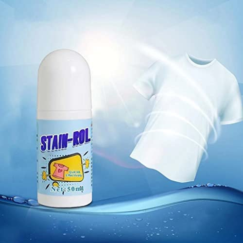 Fleckenentferner Rollkugel Reiniger, Universal Fleckenentferner für Kleidung, Feinwaschmittel, tragbarer Fleckenentferner, Fleckenentferner, Roller, Entfernt mühelos Blut - Rotwein - Fett - Kaffee