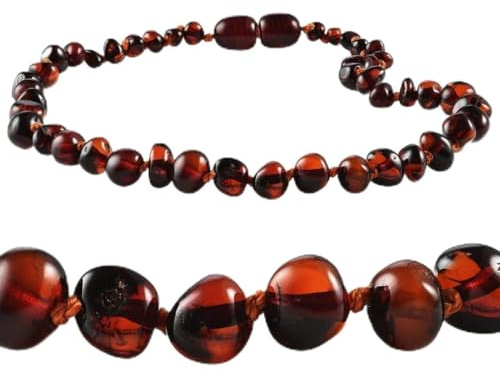Amber Seven Collar de ámbar de alta calidad | 13 colores | 3 tamaños | la más alta calidad | ámbar báltico | gargantilla | joyas de ámbar, 38 cm, Gema, ámbar, ámbar