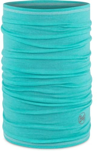 Buff| Braga de cuello Merino Lightweight Bufanda Multifuncional 100% Lana Merino, Senderismo, Aire Libre, Sostenible, Ligera, Fina Hombre Mujer Talla única Verde