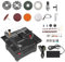 100W Multi-Functional Table Saw Mini Desktop Electric Saw Cutter Speed & Angle Adjustable Liftable B 16MM Cutting Depth with B Flexible Shaft and More Accessories for Wood Plastic Acrylic
