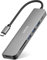 SINEHO Hub USB C 7-en-1, Adaptateur USB c avec HDMI 4K, 100W PD, 3 Ports de données USB-A, Lecteur de Cartes SD/TF – Compatible avec MacBook, Dell XPS, Surface Pro et Plus