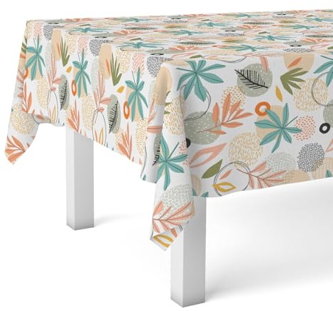 Martina Home Mantel Hule Sella Naranja 100X140 CM