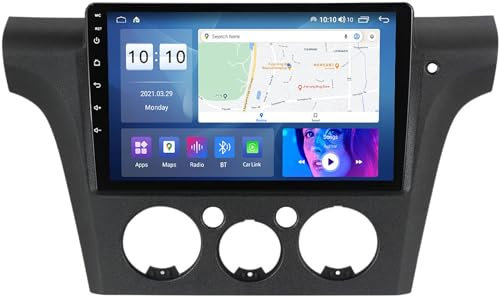 ZIZIBH multimediaspelare Android 12 bilradio för Mi-Tsubishi Outlander 1 2002-2008, 2 Din bilradio-navigering 9-tums GPS-navigering med FM AM Autoradio/Carplay Android Auto/4G 5G/DSP/BT5.0/SWC RHD,