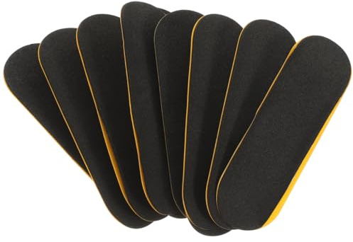 HEMOTON 10Pcs Fingerboard Foam Grip Tape Non Slip Self-adhesive Finger Skateboard Pads for Improved Grip and Fingerboard Training Accessories