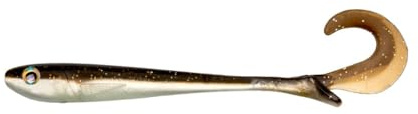 ZECK Gummifisch - Baby Butcher | 12 cm - Moor Silver
