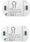 2er Pack 10A Smart Life Lichtschalter Modul Intelligenter WLAN Schalter Universal Smart WiFi Schalter Relaismodul - Kompatibel mit Alexa/Google Assistant/Tuya Smart DIY, Unterputz, Aufputz