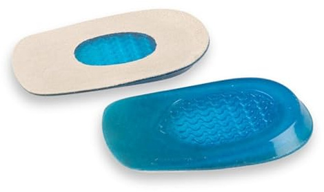 Wonder Care 1 par gel hälkudde för hälsmärtlindring kvinnor och män | Silikon häldyna | Plantar Fascitis inlägg hälsporre dynor | Achillies hälstöd | Kudde hälinlägg | Stor