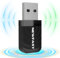 NEWFAST AC1300 Adaptador WiFi USB para PC, USB WiFi para PC Doble Banda 5GHz/2,4GHz Mini Antena Wi-Fi USB3.0 Receptor Wi-Fi Compatible Windows 11/10 / 8.1/8 / 7 und Mac OS X 10.9-10.15