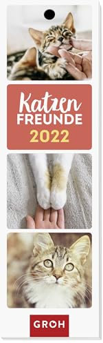 Katzenfreunde 2022: Lesezeichenkalender