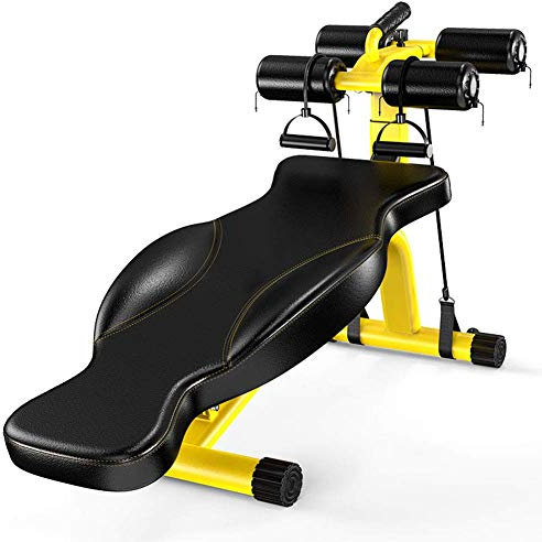 XBSLJ Banc de Musculation Fitness Banc de Poids réglable-Hommes et Femmes Accueil Sit-ups Conseil Supine Équipement de Fitness Accueil Fitness Chaise Pliable Sit Up Banc