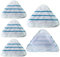 Ersatz-Bodentücher 5er-Set für CLEANmaxx Dampfbesen, Triangular Cloth, Suitable for 3-in-1 and 5-in-1 Version, Superfeine Faser bodentücher | Strong Absorbency, Reusable.