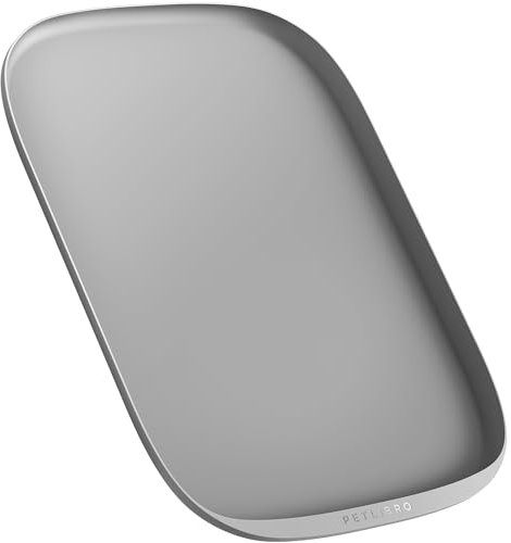 PETLIBRO Silikon wasserdicht Hund und Katze Haustier Fütterung Matte, Sicherheits-Katzenfuttermatten für Futtertröge und Brunnen, Anti-Rutsch-Tiernapf Matte, Cove Haustier Fütterung Matte, S