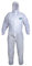 keep Type 5/6, 50 gram, Breathable SMS Disposable Overalls for Men, Women | Chemical Protection Coveralls Hazmat Suit | Industrial Safety Overalls Mens Workwear (White, L)