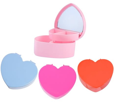 GOOHOCHY 4pcs Craft Box for Boys and Girls Storage Cube Boxes Toy Organiser Boys and Girls Toy Storage