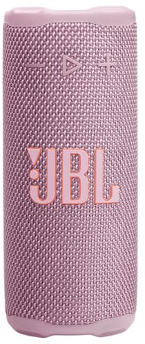 JBL Grip, Altavoz Bluetooth Compacto, Sonido JBL Pro, AI Sound Boost, Resistencia al Agua IP68, luz Ambiental, autonomía de 14 h, conexión Multi-Altavoz Auracast, aplicación JBL Portable, Rosa