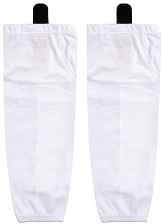 FMPCGA Ice Hockey Socks for Adult (White, M)