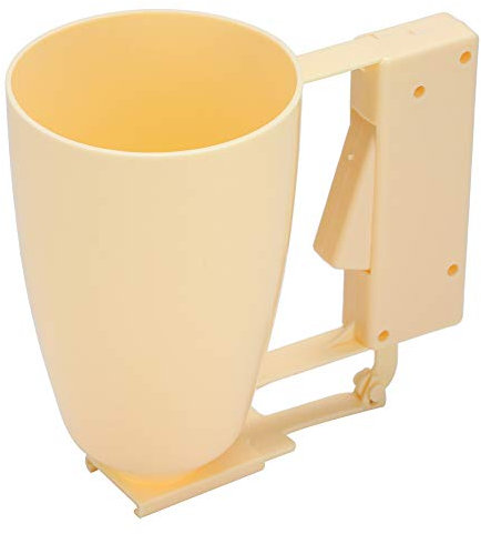 TOPINCN Distributeur de pâte Portable en Plastique pour gâteau, crème, boulettes de Viande, crêpes, Outil de Cuisine Facile à Nettoyer