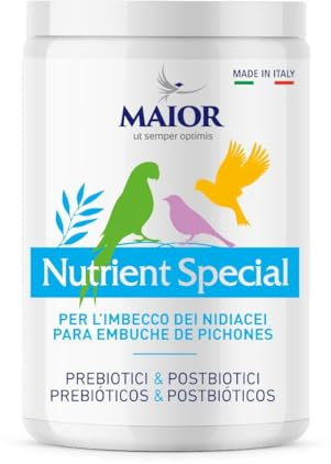 Cliffi Maior Nutrient Special - Alimento completo per uccelli - Per l'imbecco dei nidiacei - 250 gr