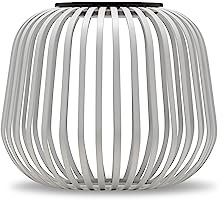 LUUK LIFESTYLE Luce LED per esterni e interni ad energia solare per il balcone, interruttore a sfioramento dimmerabile, 72 ore di autonomia, bianco