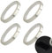 4 Pezzi Nastro Termico per Sublimazione, 10mm x 33mm, Nastri Termici per Pressa a Caldo, Nastro Termoretraibile Resistente ad Alta Temperatura, per Stampati Elettronici Vinile