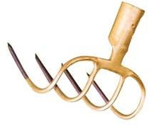 Forca a 4 denti piegati (rampino) da stalla Orsatti