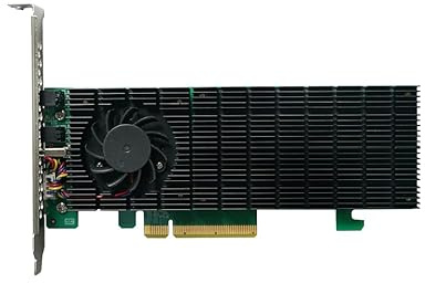 Highpoint SSD6202A - Controlador Raid NVMe M.2 PCIe Gen3 x8 NVMe sin Controlador, Arranque