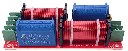 VOANZO 150W speaker crossover 2 way crossover High and low frequency crossover Crossover point 3000Hz for HI-FI bookshelf speakers centre speakers surround speakers