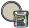 SAVING HUB 2.5L Garden Paint - Exterior Wood Paint Tin - Garden Furniture Colors Paint Outdoors - Benches, Metal, Brickwork, Plants Pots Paint - Fade Resistant (White Ash)