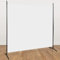 Daromigo Paravento pieghevole, 180 x 180 cm, divisorio impermeabile, divisorio, 1 pezzo, paravento per balcone, sala divisori (beige)