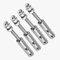 STFALI Drahtseilterminal Schraubterminal für Drahtseil 4 mm, Drahtseil Spanner Seilspanner Edelstahl zur Befestigung Abspannung (4, 3mm)