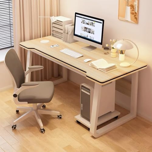 XUEGW Gaming Desk, PC Table Student Writing Desks, Modern Wood Desk for Computer, Gamer Table for Home, Office