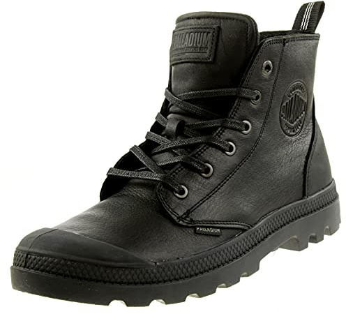 Palladium Pampa dragkedja läderskor stövlar för män