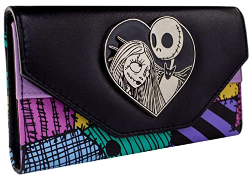 Monsieur Jack Sally Monsieur Jack Monsieur Jack Nightmare Before Christmas, Geldbörse, Schwarz, One Size, Kupplung, Schwarz, One Size, Kupplung