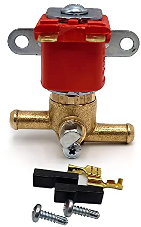 Atiker LPG GPL Bensin diesel bränsle gas magnetventil avstängningsventil autogas stöldskydd mässing 12 V