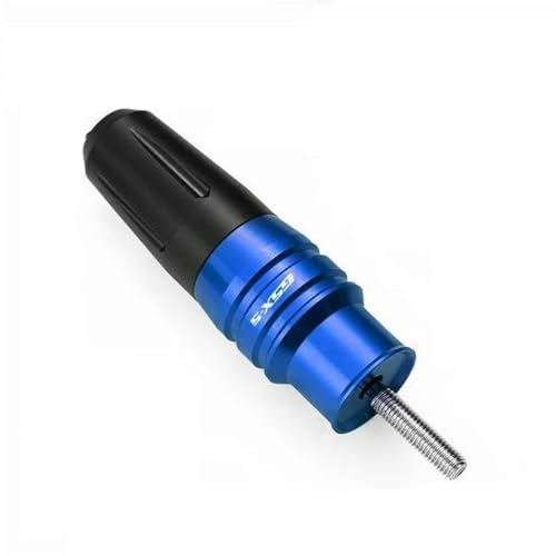 HZBHD Falling Protection Motorcycle Exhaust Frame Sliders Crash Pads Falling Protector Protection For SUZUKI GSX-S 750 GSX-S 1000 GSX-S750 GSX-S1000 GSXS Frame Sliders Protector(BLUE,X-1)