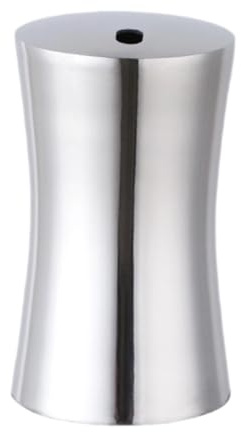 YWMJZEU Portastuzzicadenti Dispenser Da Tavola Contenitore Cilindrico Porta Stuzzicadenti Da Bar con Design Semplice E Pratico in Acciaio Resistente Adatto Pe, Argent