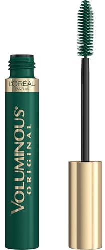 L’Oreal Paris Original Voluminous Mascara, Building Mascara Volume and Length Formula, Washable, Deep Green, 0.26 Fl Oz., 1 Count