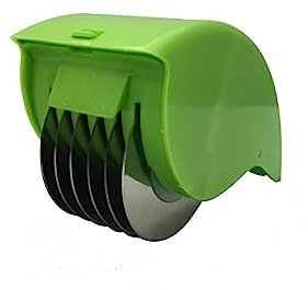 susiodeu Herramientas verdes multifuncionales para cocina, picadora de cebolla de verdeo, rodillos de jengibre, picadora Manual, rebanadoras manuales, accesorios de cocina